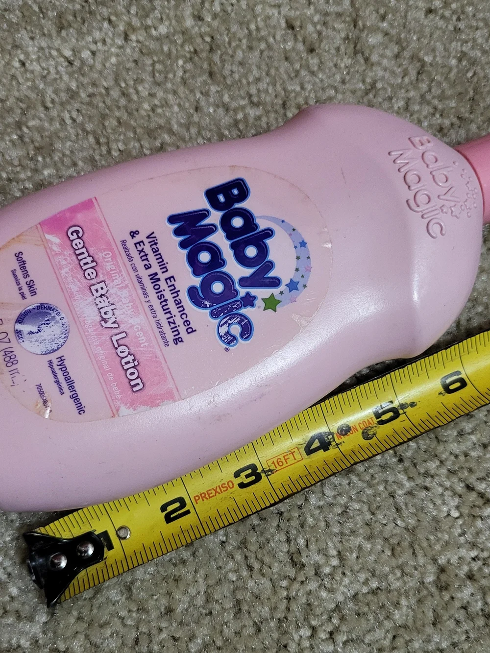 Baby Magic Gentle Baby Lotion Vintage Bottles Lot of 2